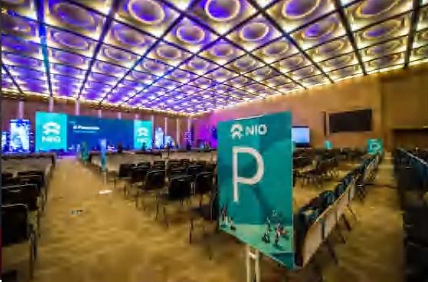 NIO · 上海国际采购中心—会场座席与导视（活动实拍）