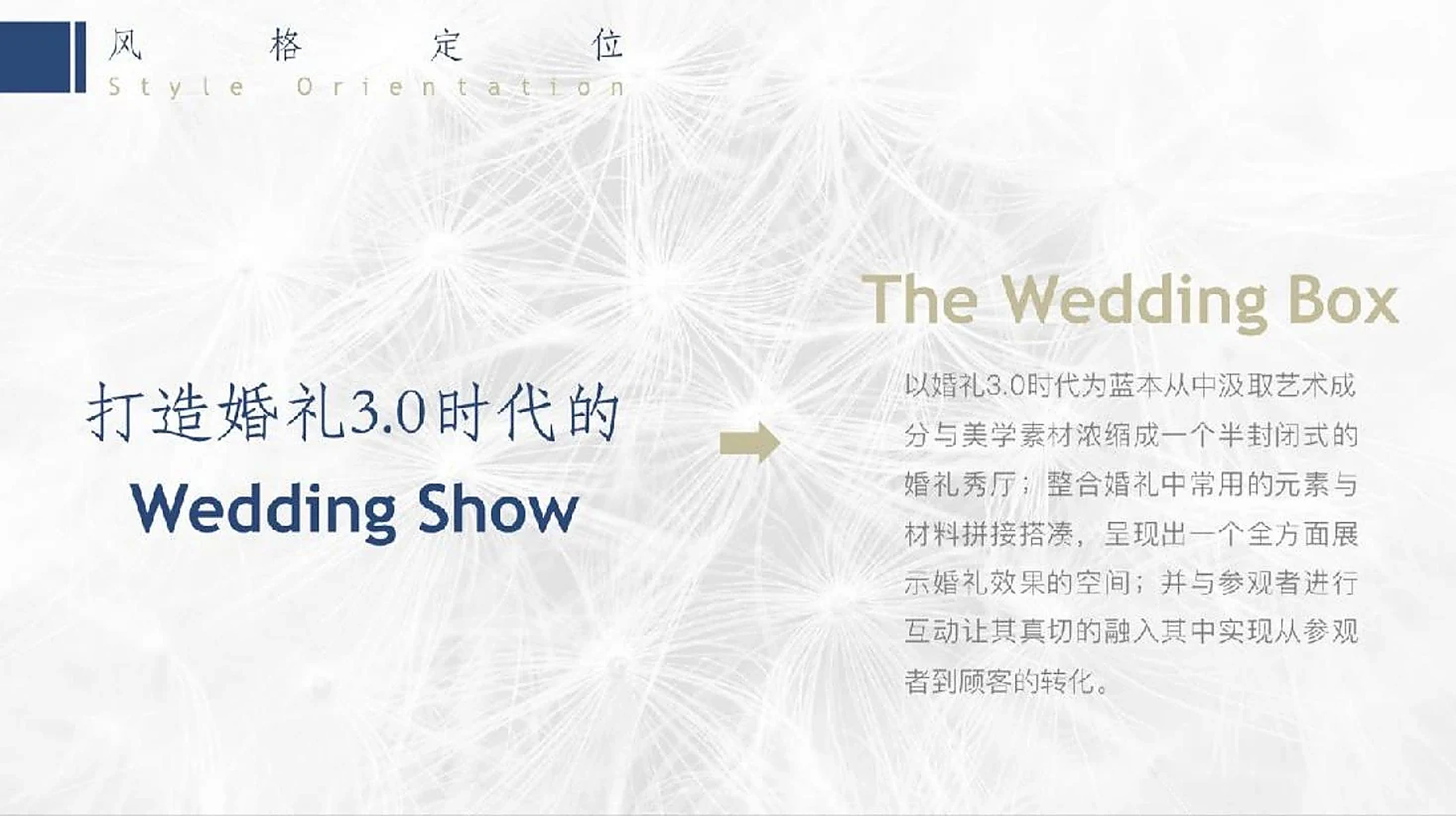 华邑酒店婚礼秀events—婚礼秀主题视觉方案（设计方案）